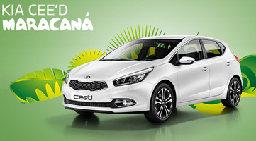 Kia cee'd Maracaná: buen precio y buen equipamiento con motivo del Mundial de Fútbol de Brasil